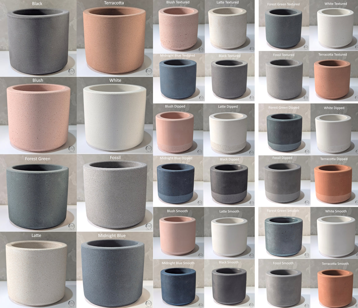 Jesmonite Pots