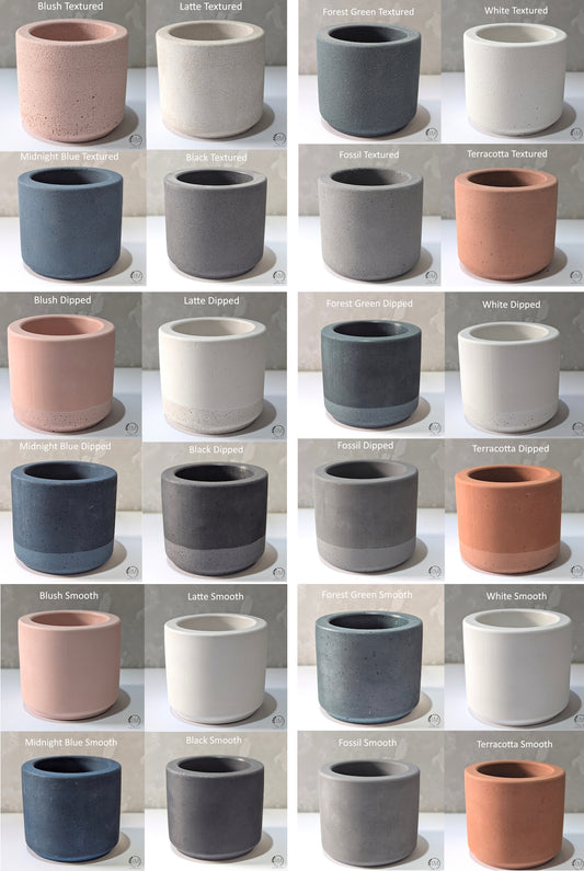 Jesmonite Pots